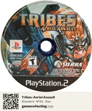 Tribes: Aerial Assault PlayStation 2, NTSC disc