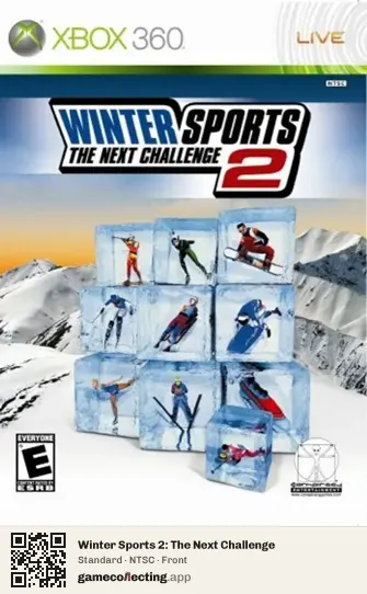 Winter Sports 2: The Next Challenge Xbox 360, NTSC box front