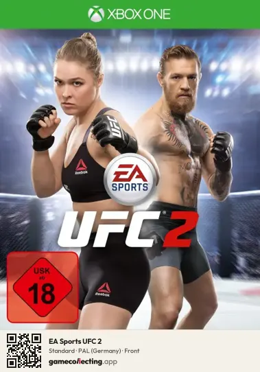 EA Sports UFC 2 Xbox One, Germany box front