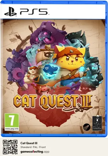 Cat Quest III PlayStation 5, PAL box front