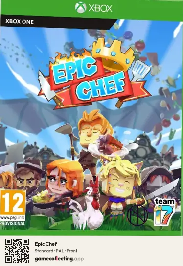 Epic Chef Xbox One, PAL box front