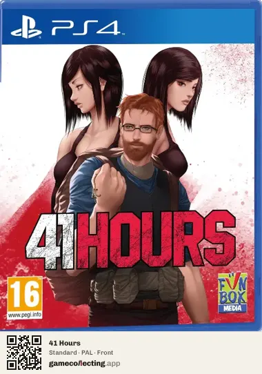 41 Hours PlayStation 4, PAL box front