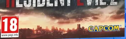 Resident Evil 2, the PEGI square on its front