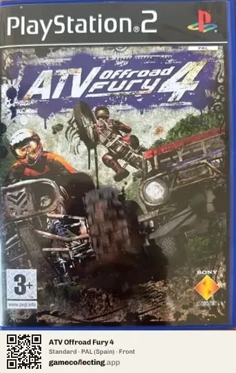 ATV Offroad Fury 4 PlayStation 2, Spain box front