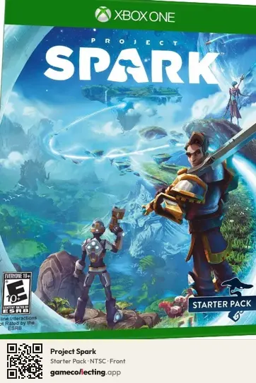 Project Spark Xbox One, NTSC box front