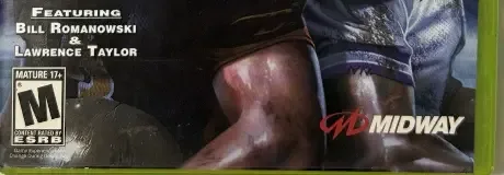 Blitz: The League, the ESRB box on its front