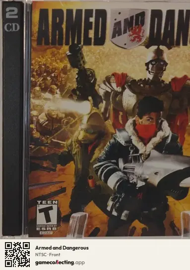 Armed and Dangerous Computer, NTSC box front