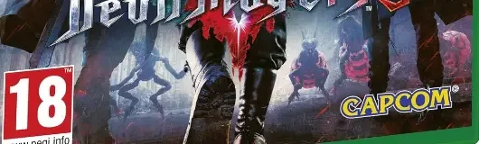 Devil May Cry 5, the PEGI square on its front