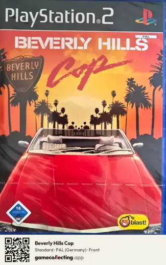 Beverly Hills Cop PlayStation 2, Germany box front