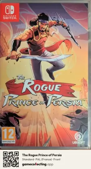 The Rogue Prince of Persia Nintendo Switch, France box front