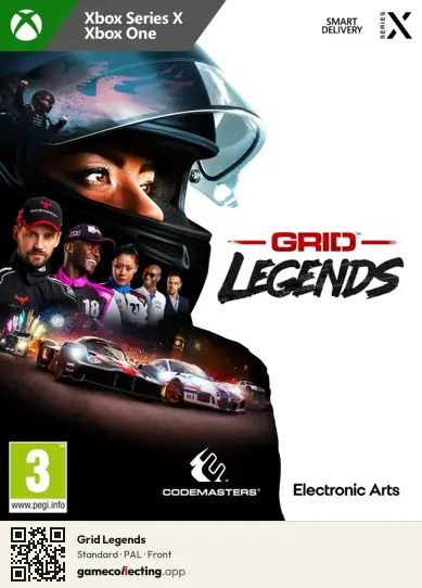 Grid Legends Xbox Series X, PAL box front