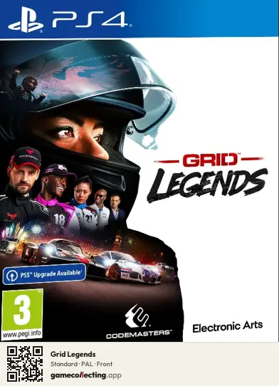 Grid Legends PlayStation 4, PAL box front