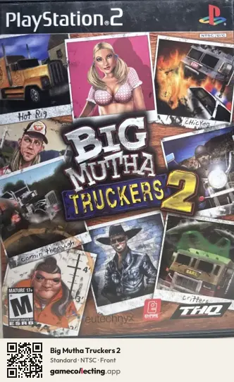 Big Mutha Truckers 2 PlayStation 2, NTSC box front
