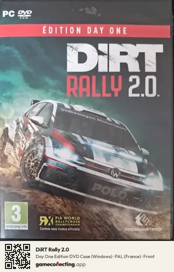 DiRT Rally 2.0 Computer, France box front