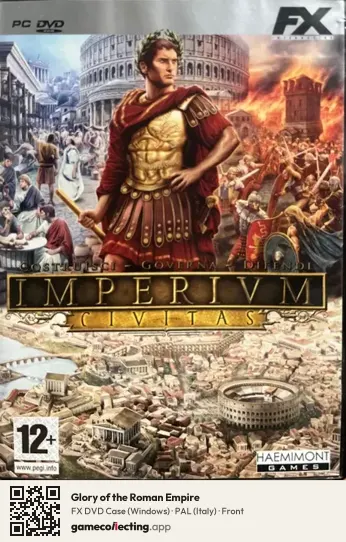 Glory of the Roman Empire Computer, Italy box front