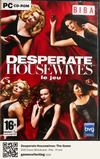 Desperate Housewives: The Game Computer, PAL box front