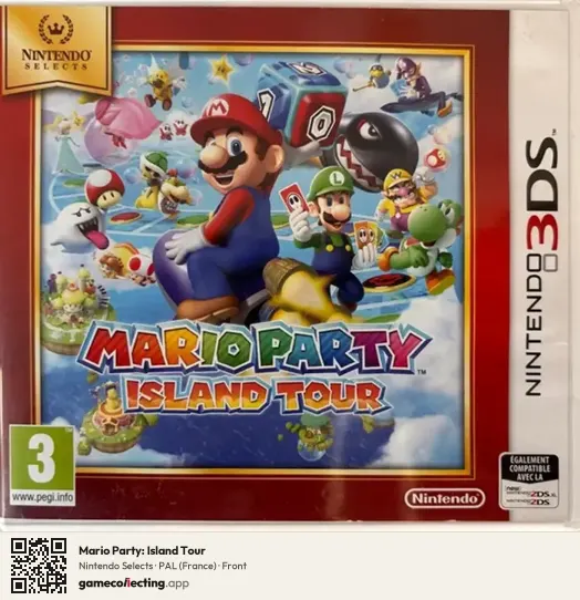 Mario Party: Island Tour Nintendo 3DS, France box front