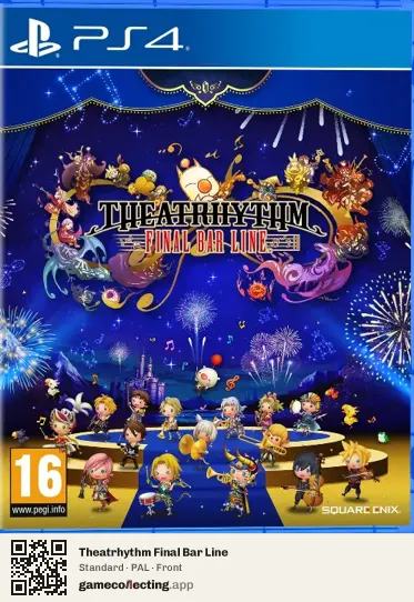 Theatrhythm Final Bar Line PlayStation 4, PAL box front