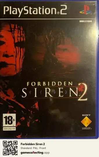 Forbidden Siren 2 PlayStation 2, PAL box front