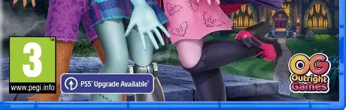 Monster High: Skulltimate Secrets, the PEGI square on its front