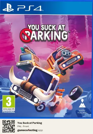 You Suck at Parking PlayStation 4, PAL box front