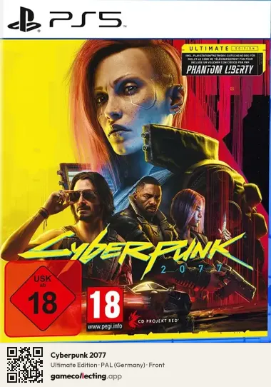 Cyberpunk 2077 PlayStation 5, Germany box front