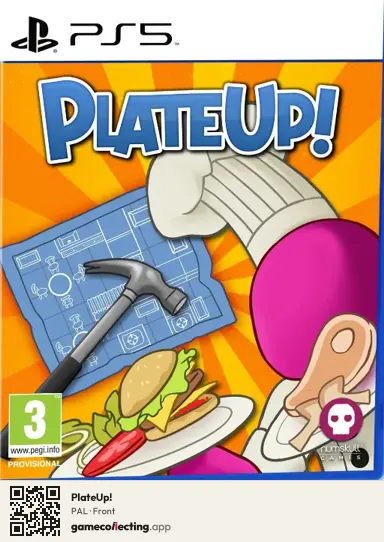 PlateUp! PlayStation 5, PAL box front