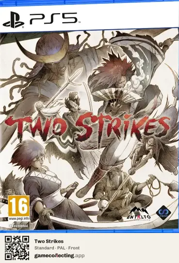 Two Strikes PlayStation 5, PAL box front
