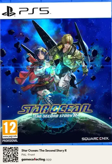 Star Ocean: The Second Story R PlayStation 5, PAL box front