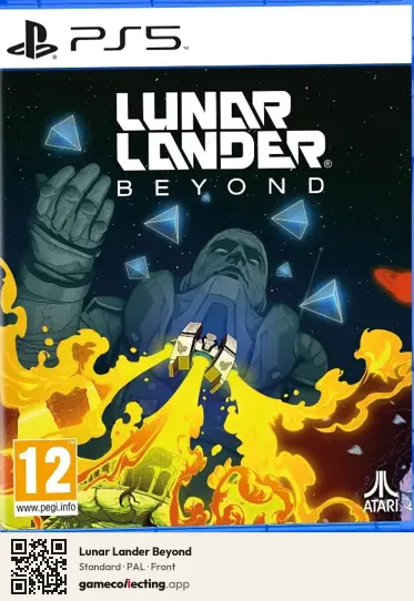 Lunar Lander Beyond PlayStation 5, PAL box front