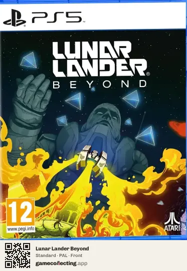 Lunar Lander Beyond PlayStation 5, PAL box front