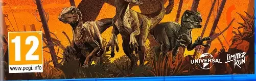 Jurassic Park Classic Games Collection, the PEGI square on its front