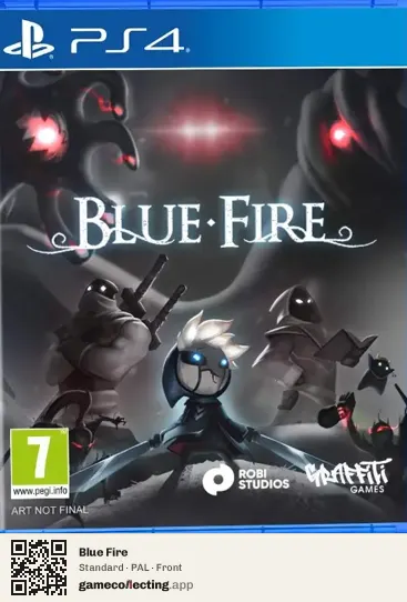 Blue Fire PlayStation 4, PAL box front