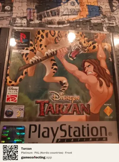 Tarzan PlayStation, Nordic countries box front