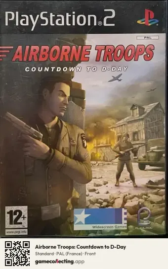 Airborne Troops: Countdown to D-Day PlayStation 2, France box front