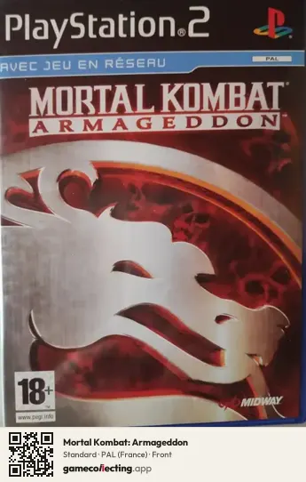 Mortal Kombat: Armageddon PlayStation 2, France box front