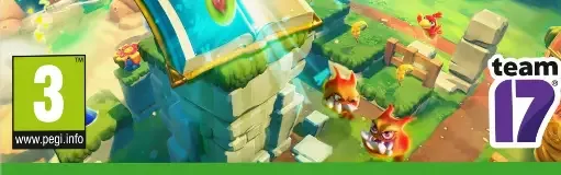 Yooka-Laylee and the Impossible Lair, the PEGI square on its front