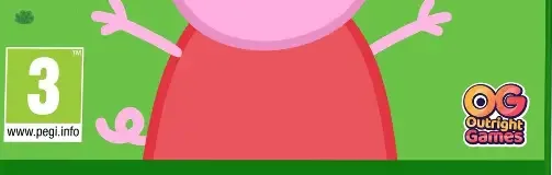 My Friend Peppa Pig, the PEGI square on its front