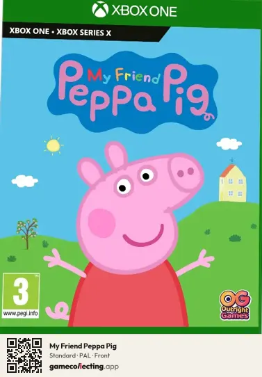 My Friend Peppa Pig Xbox One, PAL box front