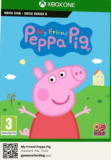 My Friend Peppa Pig Xbox One, PAL box front