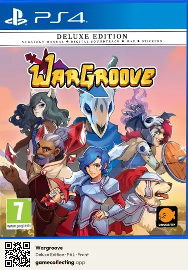 Wargroove PlayStation 4, PAL box front