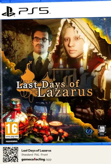 Last Days of Lazarus PlayStation 5, PAL box front