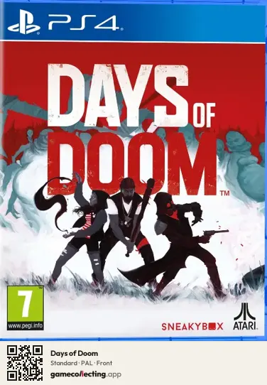 Days of Doom PlayStation 4, PAL box front