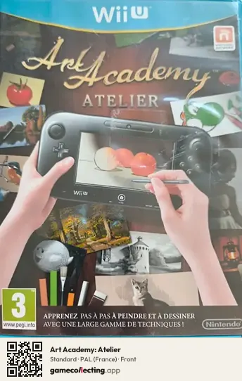 Art Academy: Atelier Nintendo Wii U, France box front