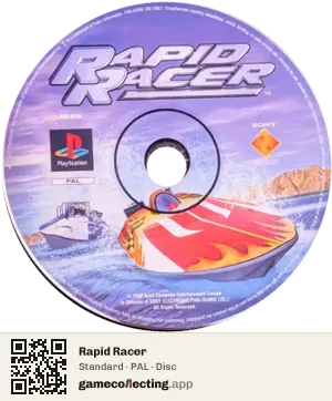 Rapid Racer PlayStation, PAL disc