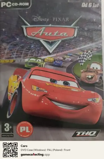 Cars Computer, Poland box front