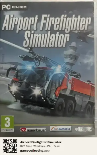 Airport Firefighter Simulator Computer, PAL box front