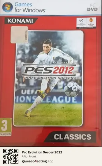 Pro Evolution Soccer 2012 Computer, PAL box front