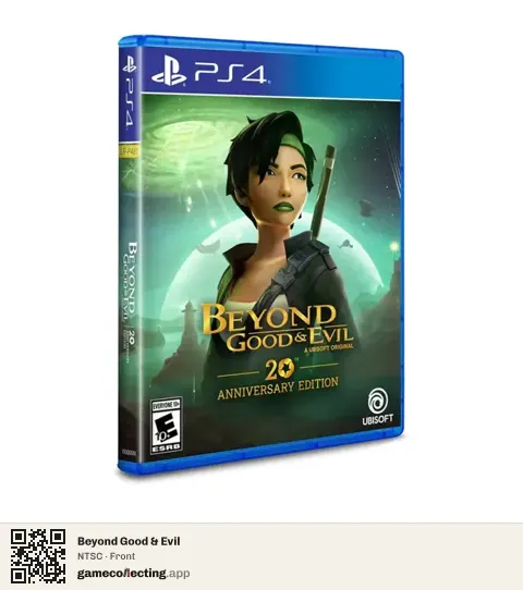 Beyond Good & Evil PlayStation 4, NTSC box front