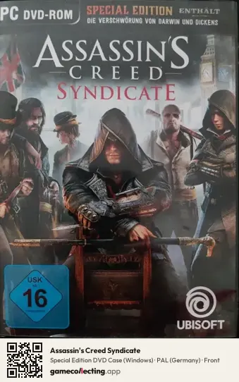 Assassin's Creed Syndicate Computer, Germany box front